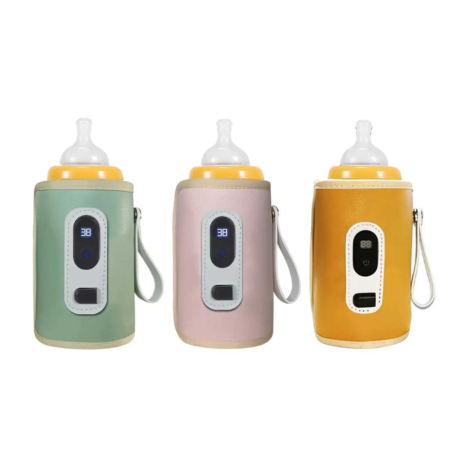 Baby Bottle Keep Warmer Adjustable Temperature for Most Bottles USB Travel Milk Heat Keeper for Daily Use Travel Shopping Picnic