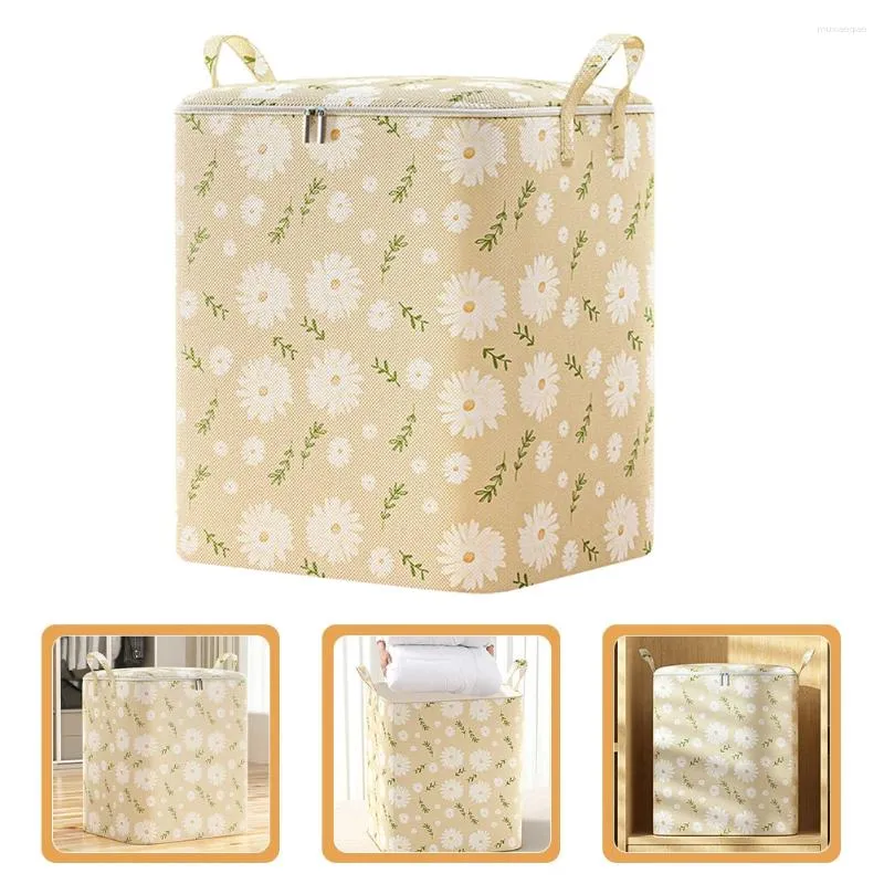 Bolsas de armazenamento Roupas Organizador de roupas de cesto Organizador de cesto Cubo dobrável Quarto Decorativo Recipiente de capa