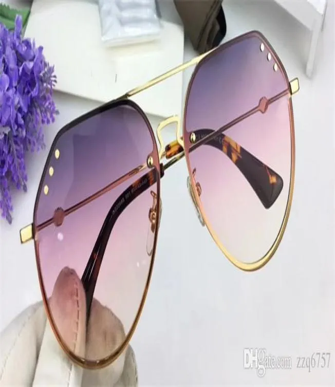 New fashion designer sunglasses 2268 reimless frame sunglasses simple atmosphere style top quality Ultralight decorative glasses 5653468