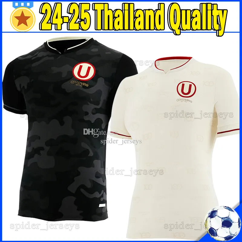 2024 2025 Club Universitario de Deportes koszulki piłkarskie 24 25 Los Cremasb Kit 100th Los Cremas Men Wersja koszulka piłkarska