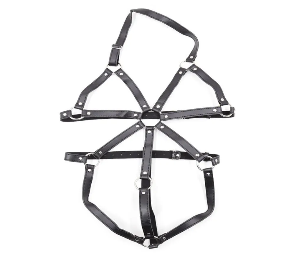 Adult Games Female Body Harness Belt Bondage Belt Slave Restraints BDSM Toy Sex Products For Her3789924