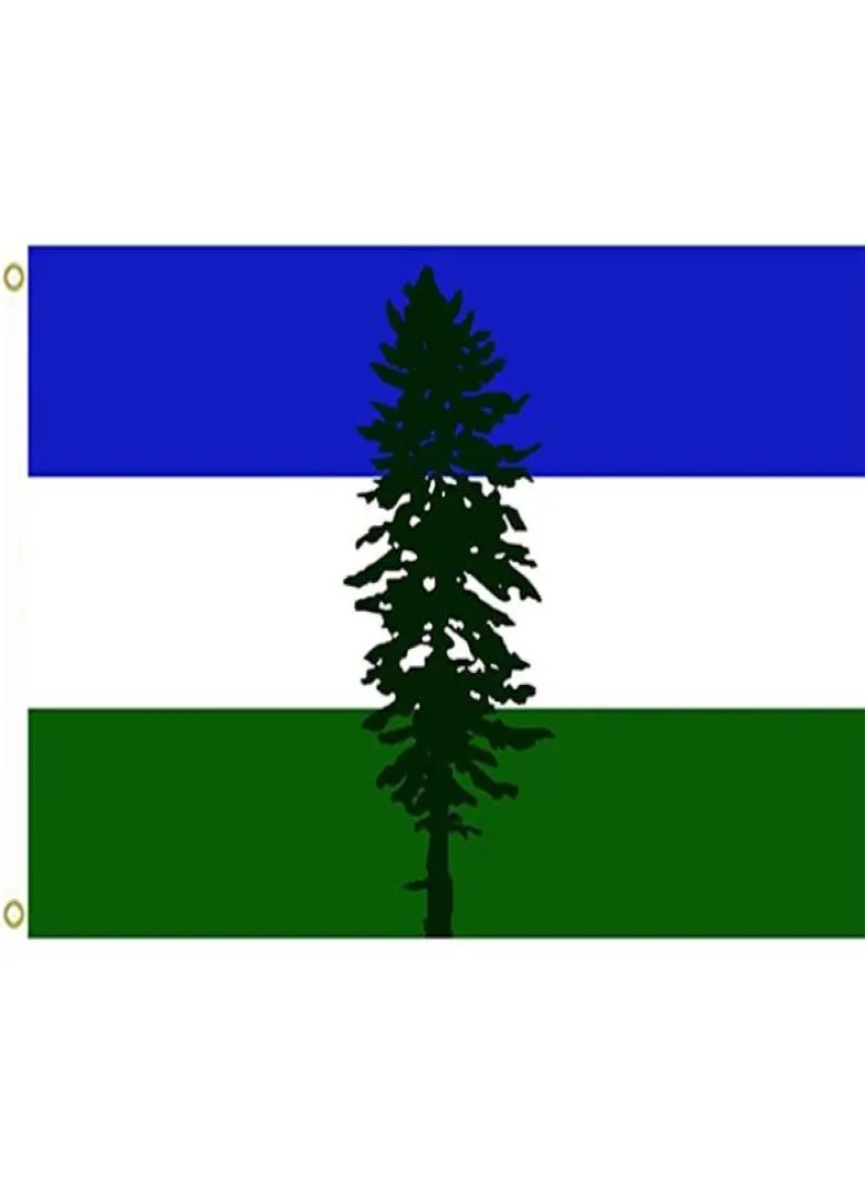 Décoration volante de Flag Cascadia pas cher 3x5 pi Banner 90x150cm Festival Party Gift 100d Polyester imprimé Sell6824820