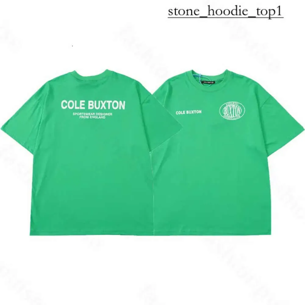 Cole Buxton 2024 Designer Summer Men's T-shirts Lettera di streetwear stampata Cole Casual Trendy Short Short Man Women Women Women Cole Buxton Thirt Taglie europea S-2xl 1338