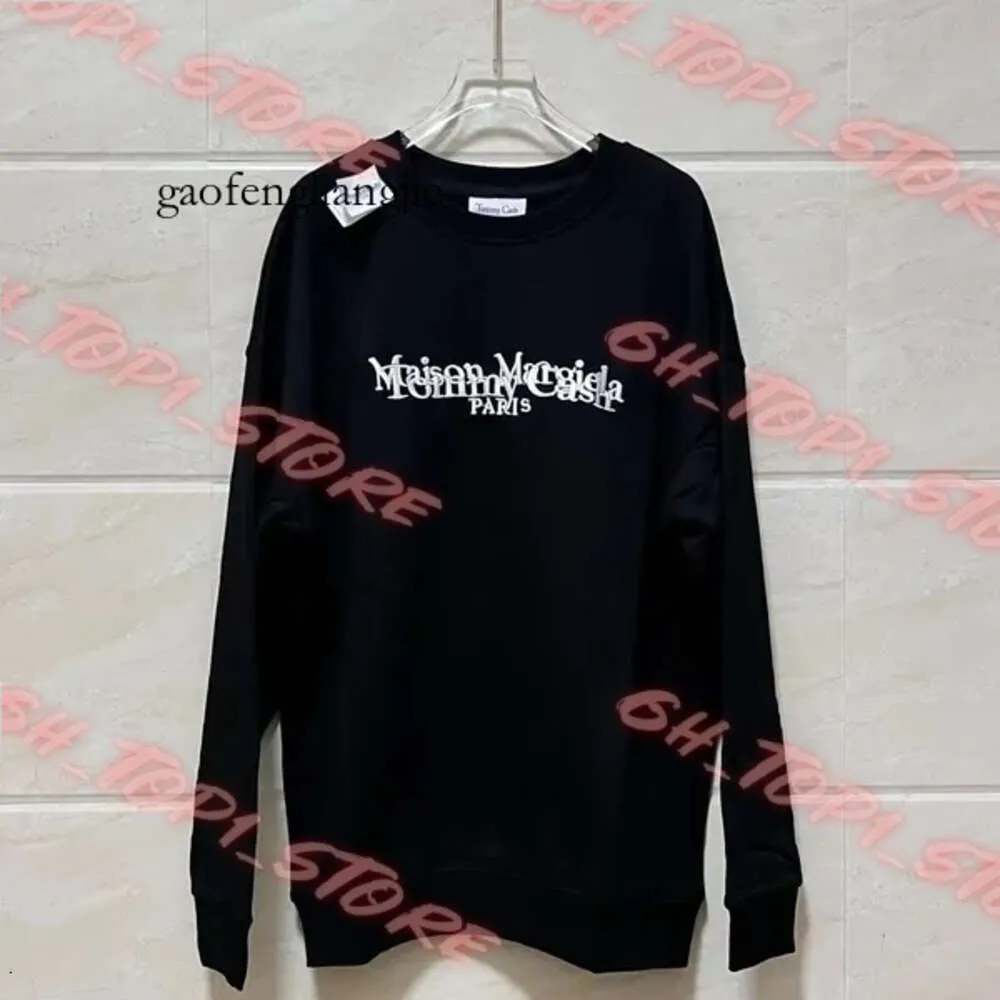 Erkekler kapşonlu kazak tasarımcısı kapüşonlu margiela sweatshirts kadın kazak moda margiea longsleeve yüksek kaliteli marka kıyafetleri beden 316