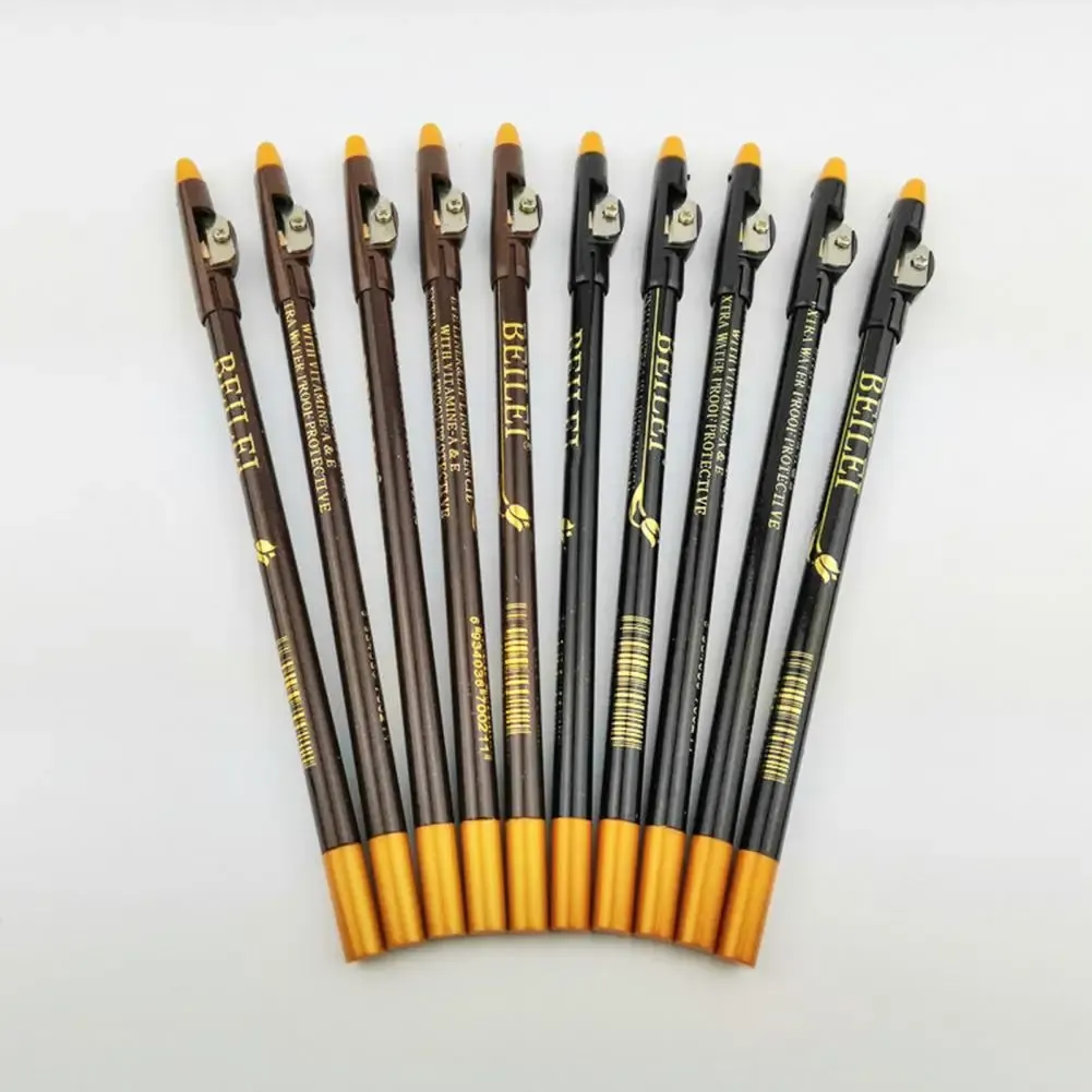 Enhancers Fashion Brow Pencil utsökt ögonbrynspenna långvarig naturlig kaffefärgögonfoder