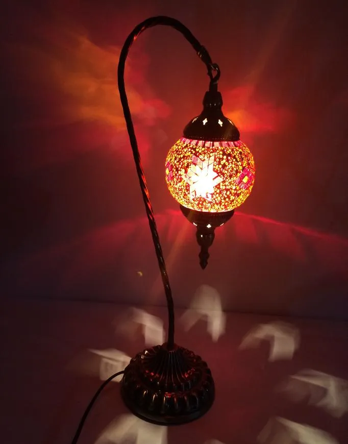 Lampe de dinde exotique les lustres de la chambre à coucher lampe romantique 018456494