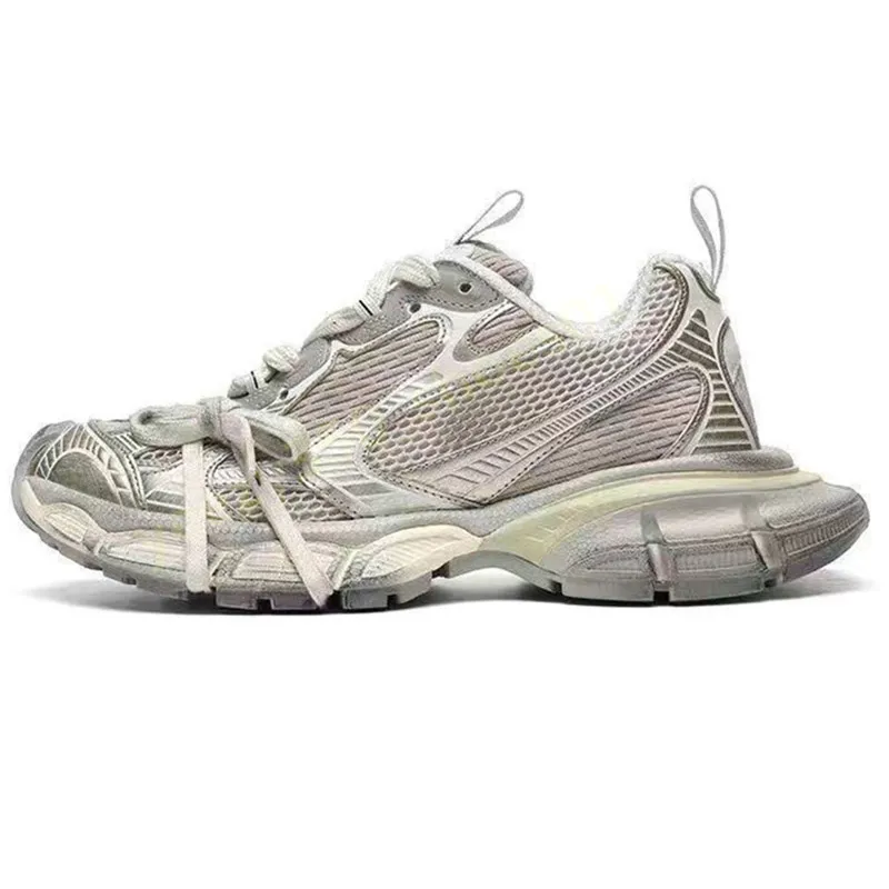 3xl 2024 S/S Sneakers Schuhe Männer Frauen lässig Schwarz weiß gelbem Netz Nylon Designer Personalisierte Shoelaces Runner Sport großer Größe EUR 46 Y18