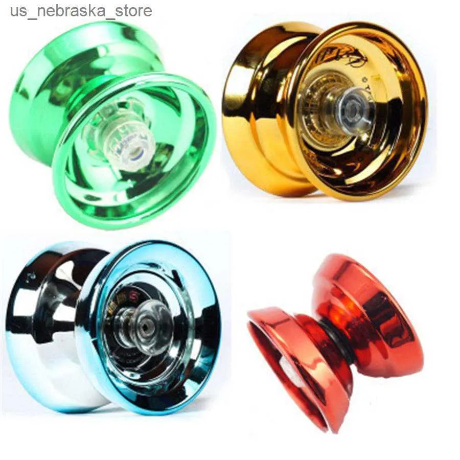 Yoyo metal yoyo ball kids toys metal caring string trick yo-yo ball drôle yoyo professionnel toys q240418