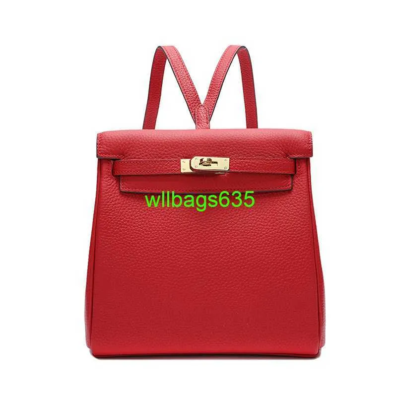 Läder ryggsäckväskor betrodda lyx Ky handväska guangzhou kvinnors väska fabrik mode toppskikt kohud ryggsäck har logotyp hbdrjq