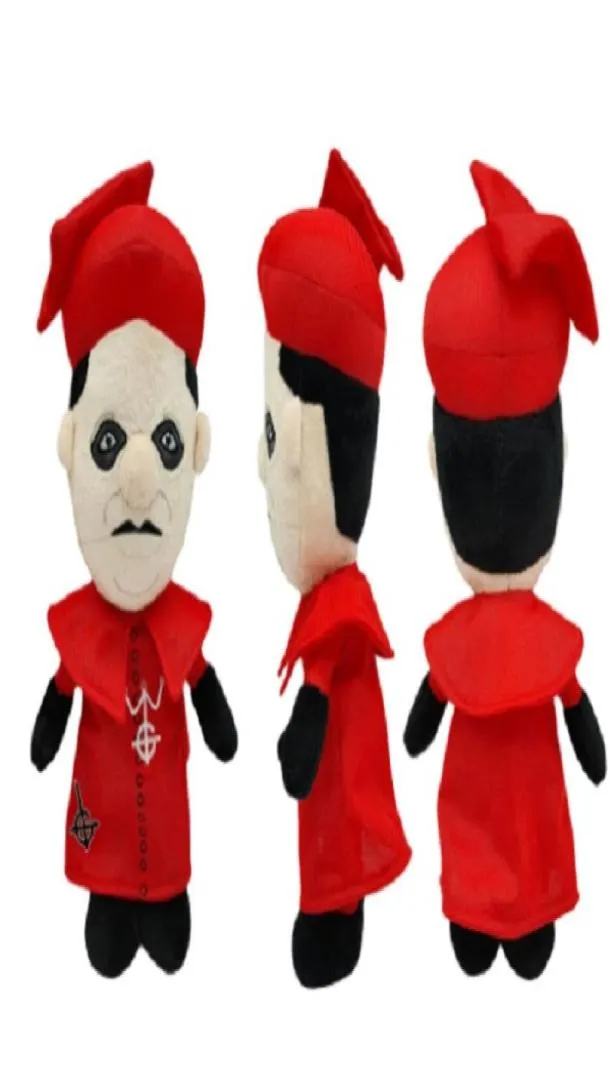 Новый 25 -сантиметровый кардинал Copia Plush Doll Prost Red Singer Druffed Boy Girl Bab