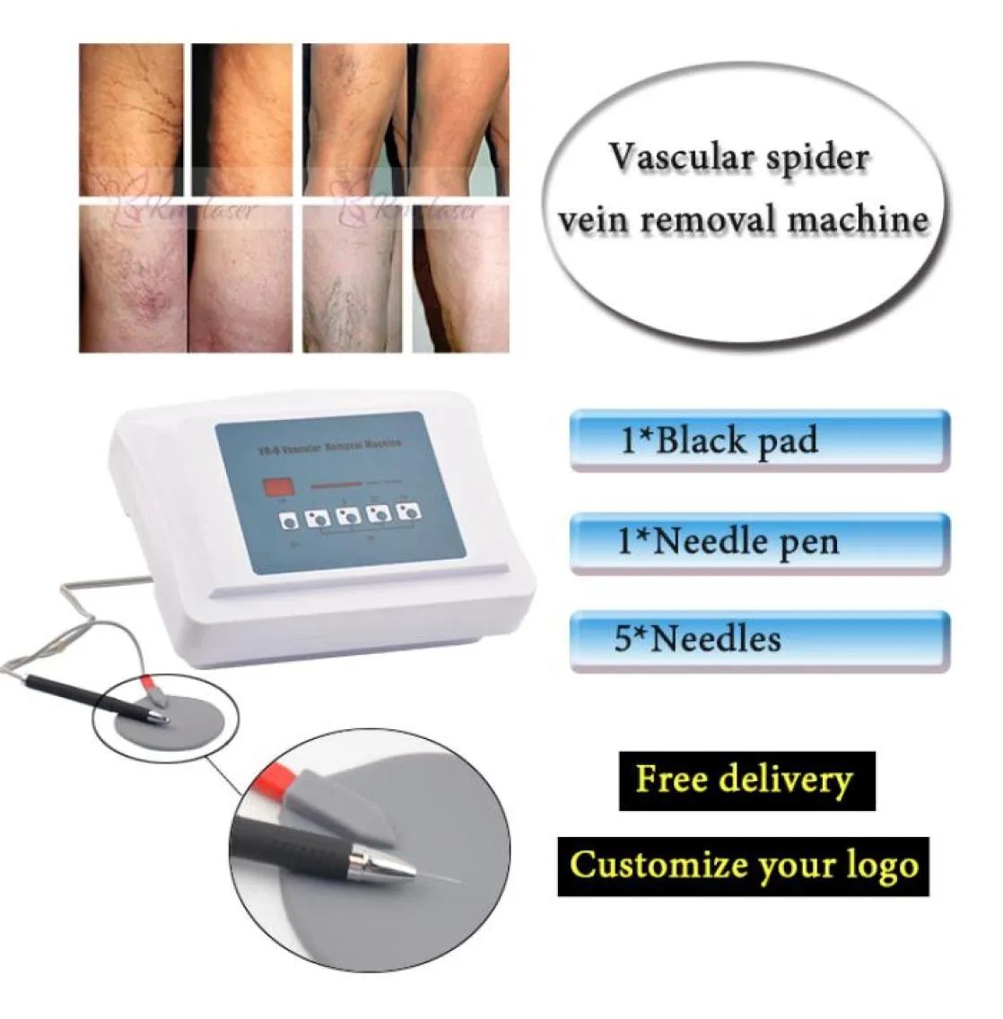 Factory Direct S Vein Spider Remover Face Body Corps Vasculaire Élimination du vaisseau Red Vécess