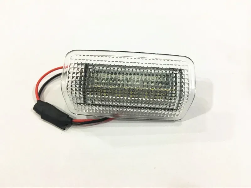 For Lexus IS350 ES LS RX GX LX and  Camry Prius Land Cruiser Dual Color White+Red LED Courtesy Car Door Light Welcome Lamp 