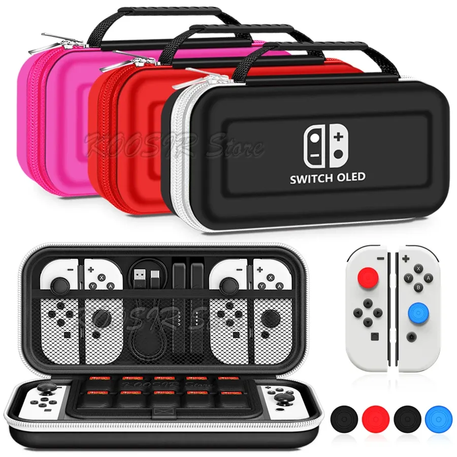 Cases For nintendo switch oled Portable Hand Case Storage Bag NINTEND SWITCH Console EVA Carry Covers for NIntendo Switch Accessories