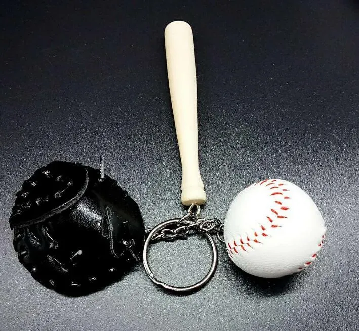 Collectable Good Creative baseball key holder baseball fan supplies gifts sports souvenirs Keychains 