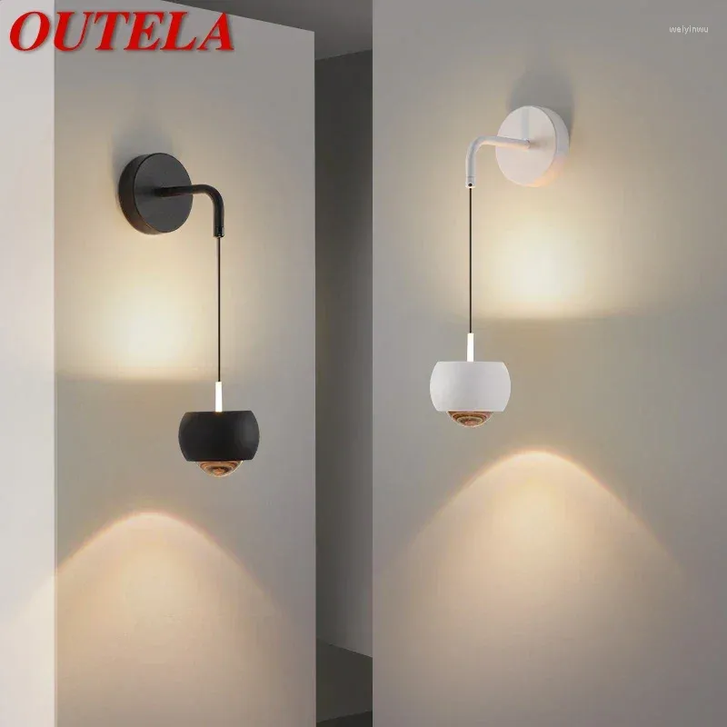 Lampes murales Onetela lampe contemporaine salon intérieur chambre de lit de chevet nordique art el couloir couloir