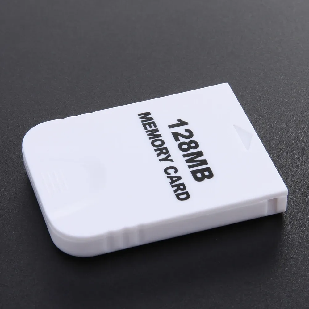 Cards White Memory Card High Speed Flash Memory Chip Practical Easy To Use for Nintendo Wii Gamecube GC NGC Game