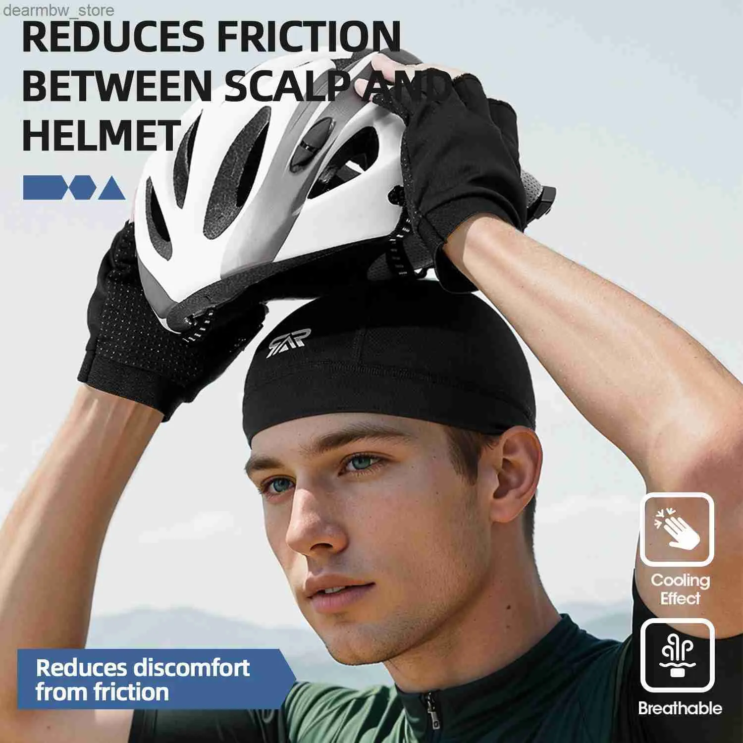 Cycling sweat cap shop