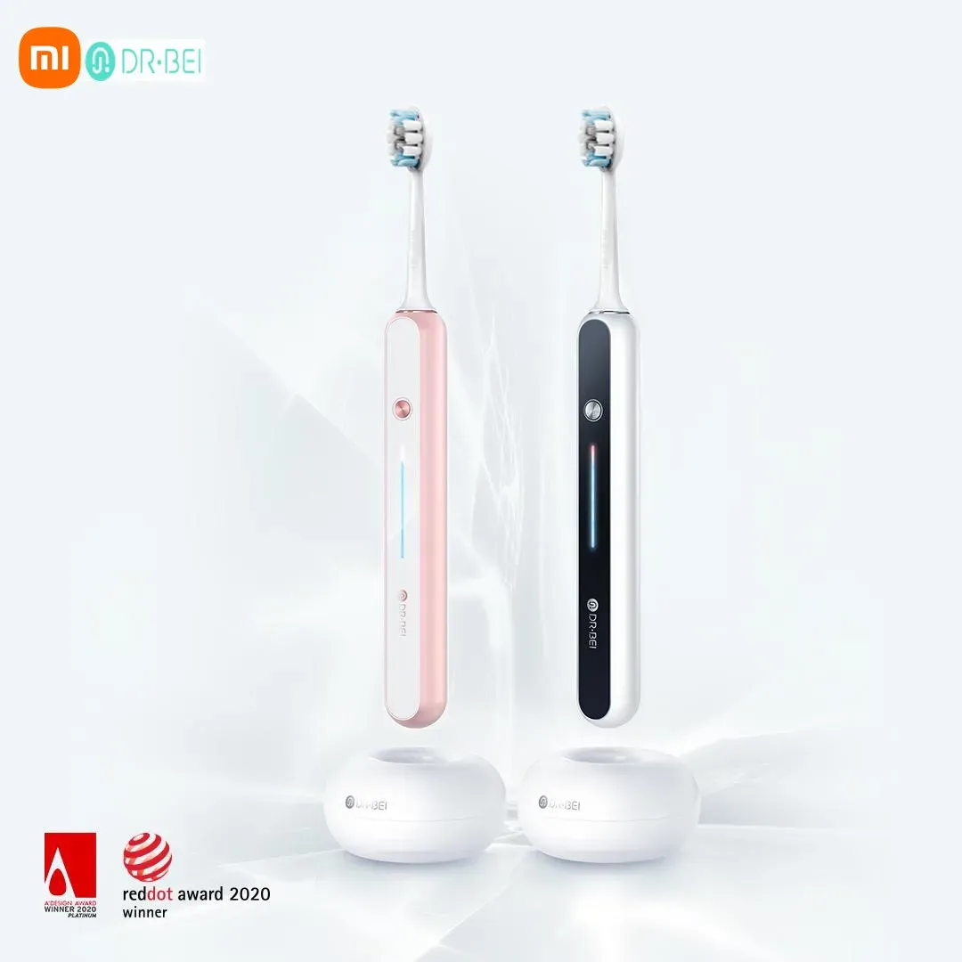 Produkte 2023 Neues Xiaomi Mijia Dr. Bei S7 Sonic wiederaufladbare elektrische Zahnbürste Erwachsene Weichborste Whitening Zahnbürste