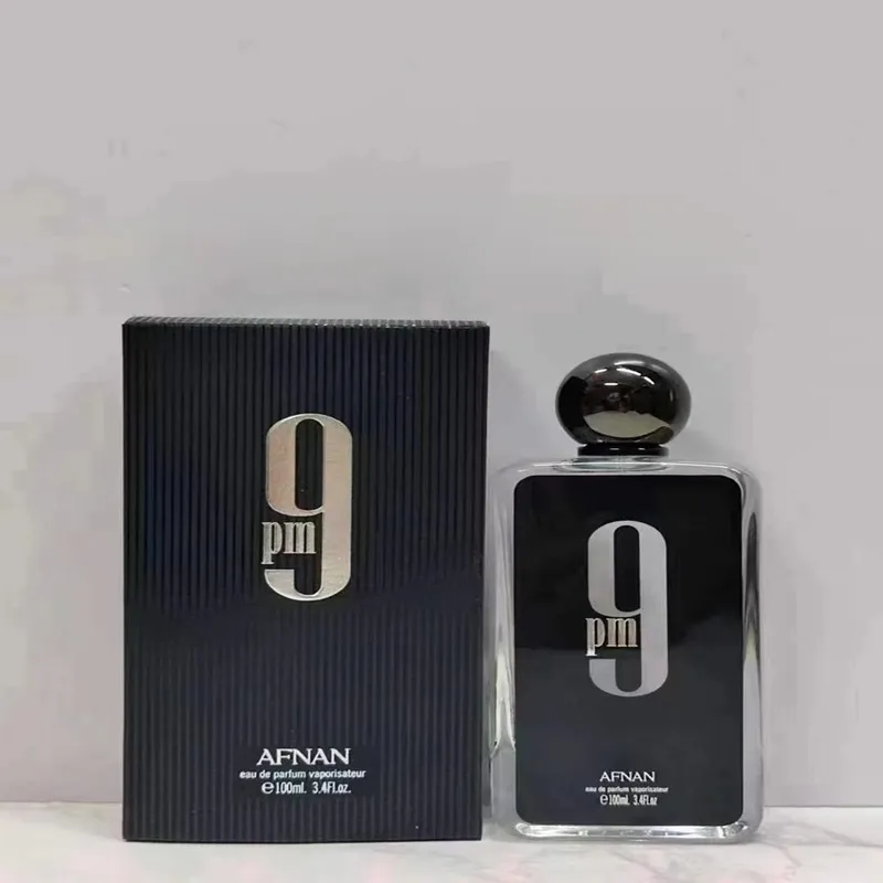 Perfume AFNAN 9am Eau De Parfum 100ml Men Woman Fragrance Spray Morning Perfumes 3.4oz Long Lasting Smell EDP Neutral Cologne Mist High Quality