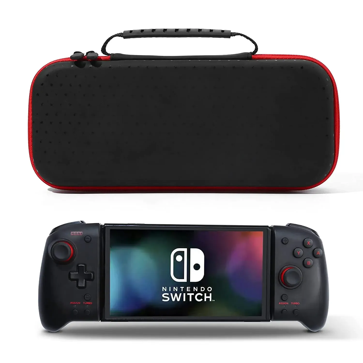 Cases Carrying Case for Hori Split Pad Pro Portable Hard Shell Carrying Case for Switch Hori Split Pad Pro & Binbok Joy Pad C