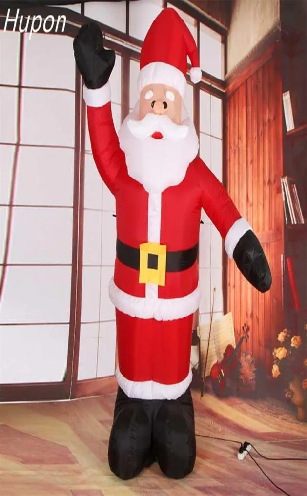 Grandi decorazioni per esterni natalizi di Babbo Natale gonfiabile per regali allegri da casa giocattoli da giardino decorazioni per feste 2110252055011
