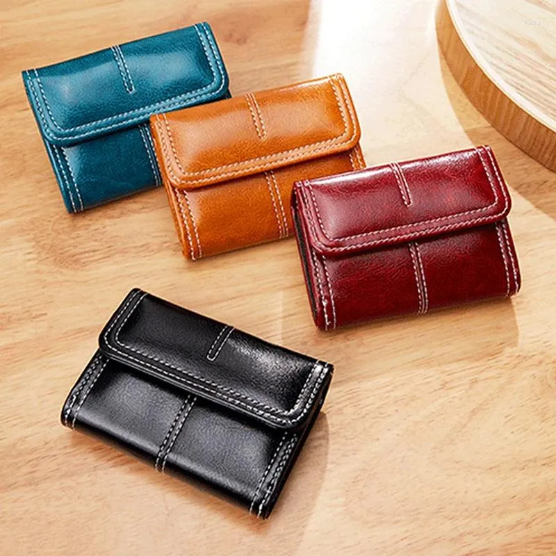 Wallets High Quality Women's PU Leather Wallet Female Anti Theft Card Holder Coin Purse For Women Clutch Bag