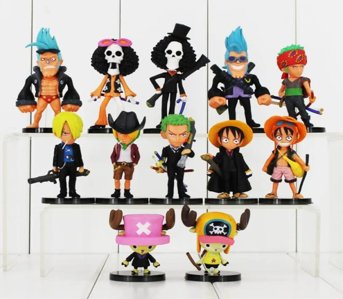 2 Styles Anime One Piece PVC Action Figuur verzamelbaar model speelgoed voor kinderen cadeau Retail2683498