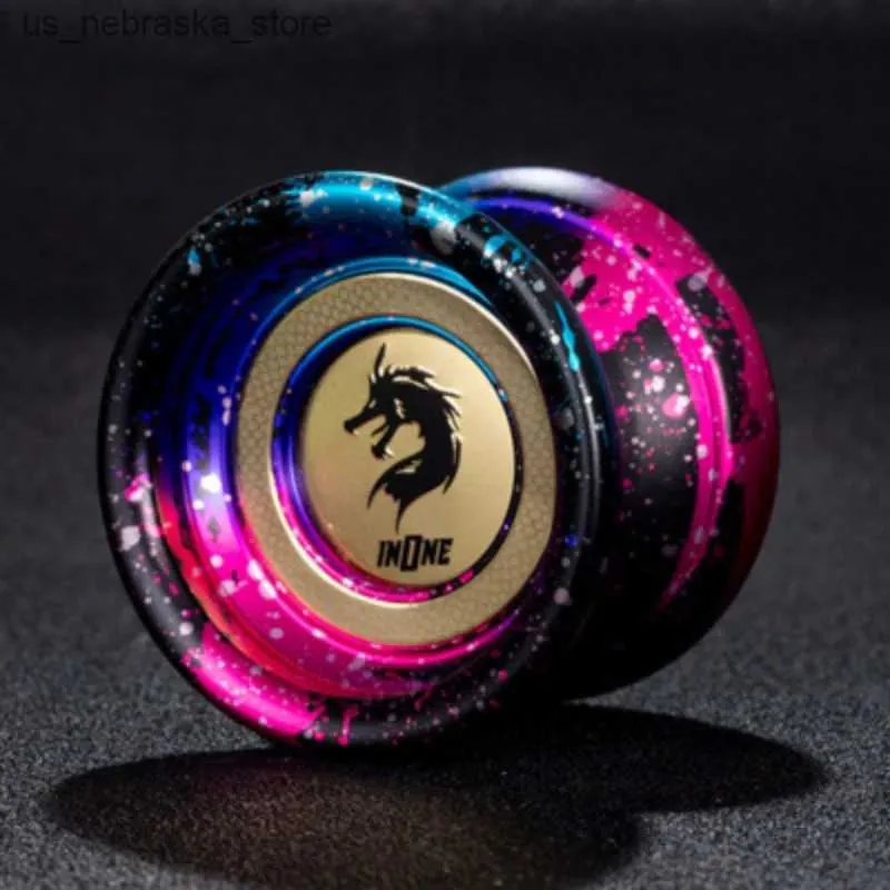 Yoyo Dragon Magicyoyo svarar inte på lager Lätt Alloy Aluminium Professional Yoyo Childrens Classic Toy Competition Yoyo Q240418