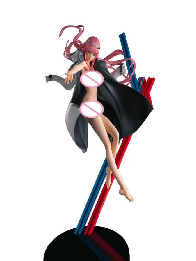 Huiya01 Anime MF Дарлинг в Franxx Zero два 34 -сантиметра аниме фигура