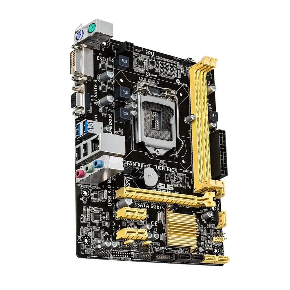 i5 4570s + B85M-E + DDR3-4GB*2枚 Intel Core i5-4570S Processor Model Computer Processors