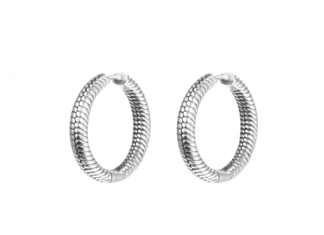 Hoop Huggie Momentos Charme Earrings Sterling Silver Jewelry for Woman Valentine039s Day Gift Moda 2211118096085