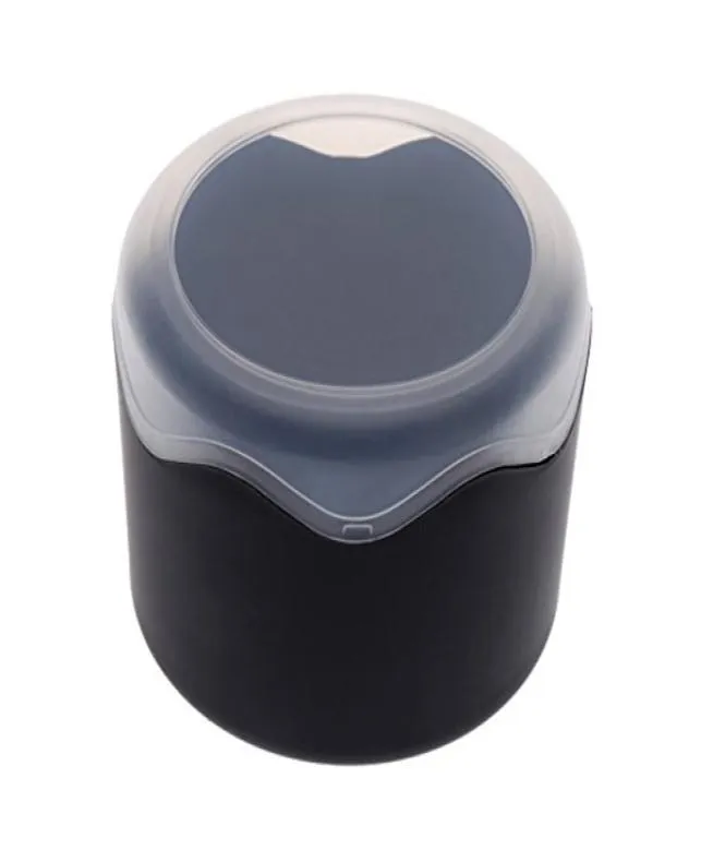 Sponge Cushion Black013884815を備えた丸いプラスチックシングルウォッチボックス