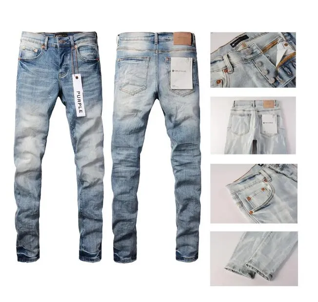 Lila varumärke jeans mode trend kusbi jeans designer ksubi jeans mens mager jeans 2024 lyx denim byxa orolig rippad biker svart jean smal fit jeans 28-40