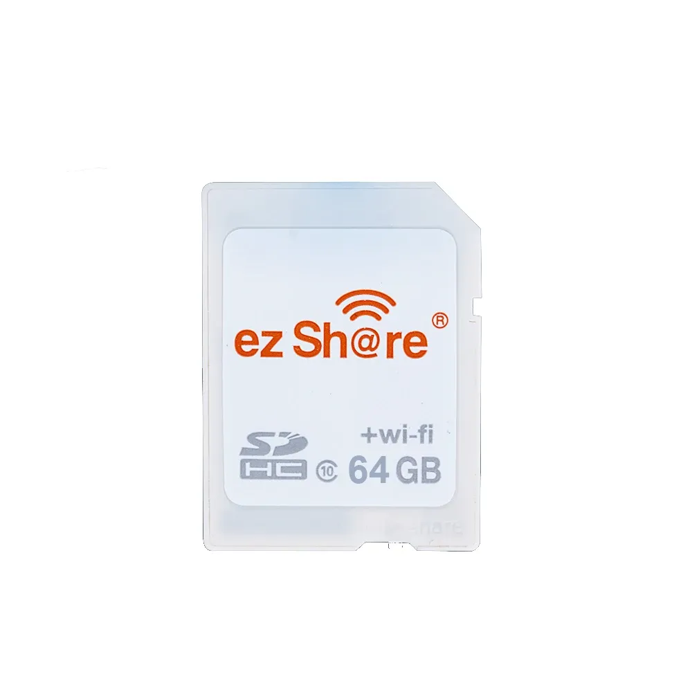 Kaarten 2024 Hot Sell EZ Share 32 GB/64 GB/128 GB WiFi SD -kaart voor digitale camear