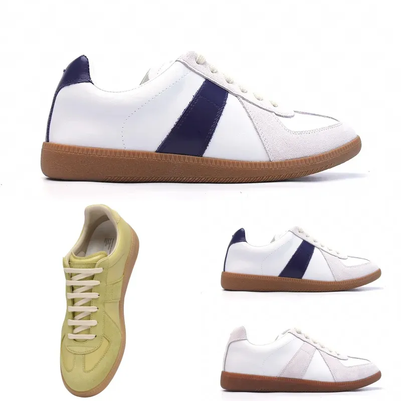 2024 Maisons sneakers utomhus svarta skor vintage platt run loafer lyx designer tränare man casual skor gai rosa gratis frakt