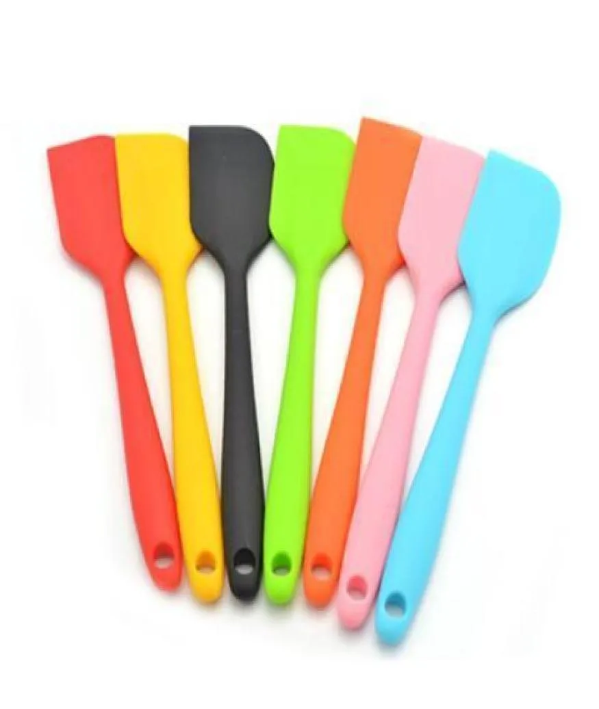 Cuisine Silicone crème beurre gâteau spatule mélange du grattoir de pâte Brosse Brosse de beurre de beurre