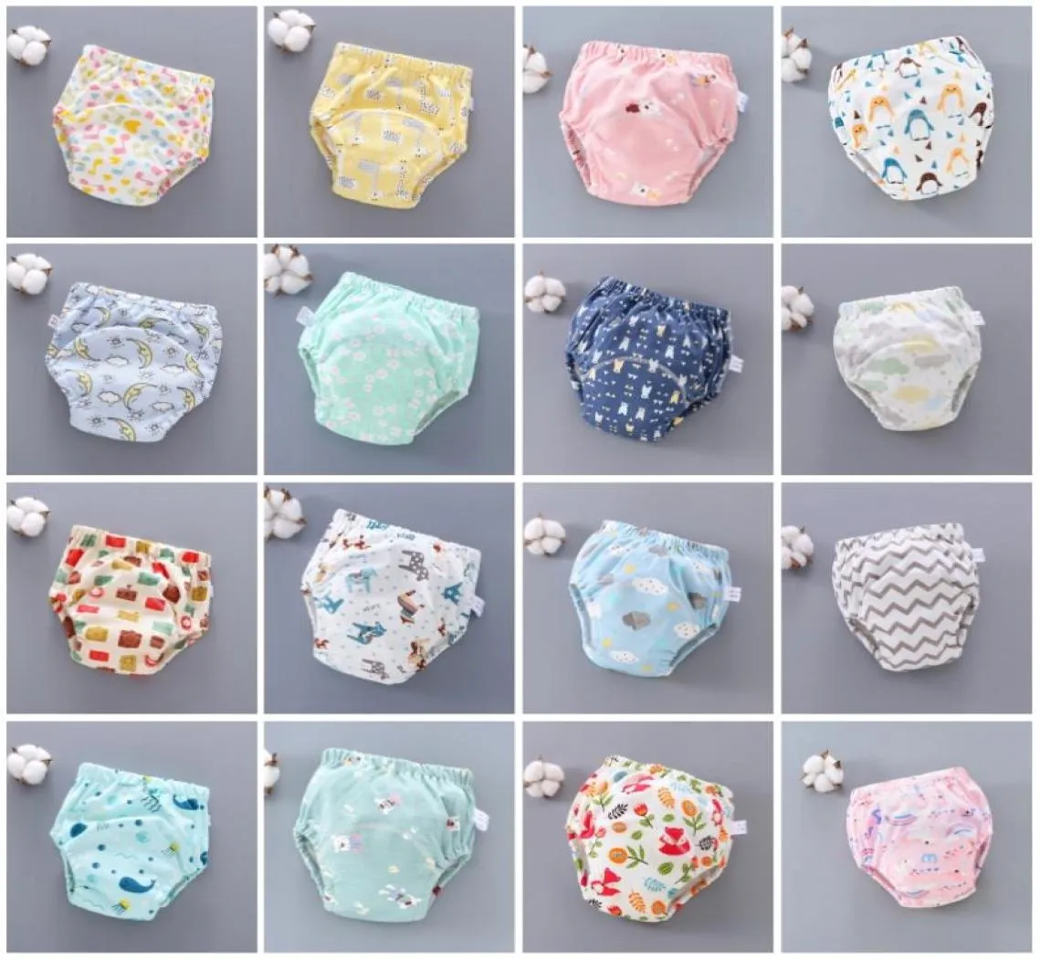 Baby Reusable Diapers Panties Potty Training Pants For Children Ecological Cloth Diaper Washable Toilet Toddler Kid Cotton Nappy 29120565