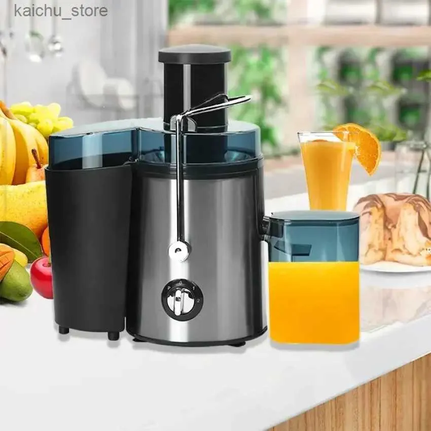 Juicers High Speed Juicer Machine Juicer with Big Mouth for Whole Fruits and Vegetable Juice Extractor with 2 Speeds Easy to Clean Y240418