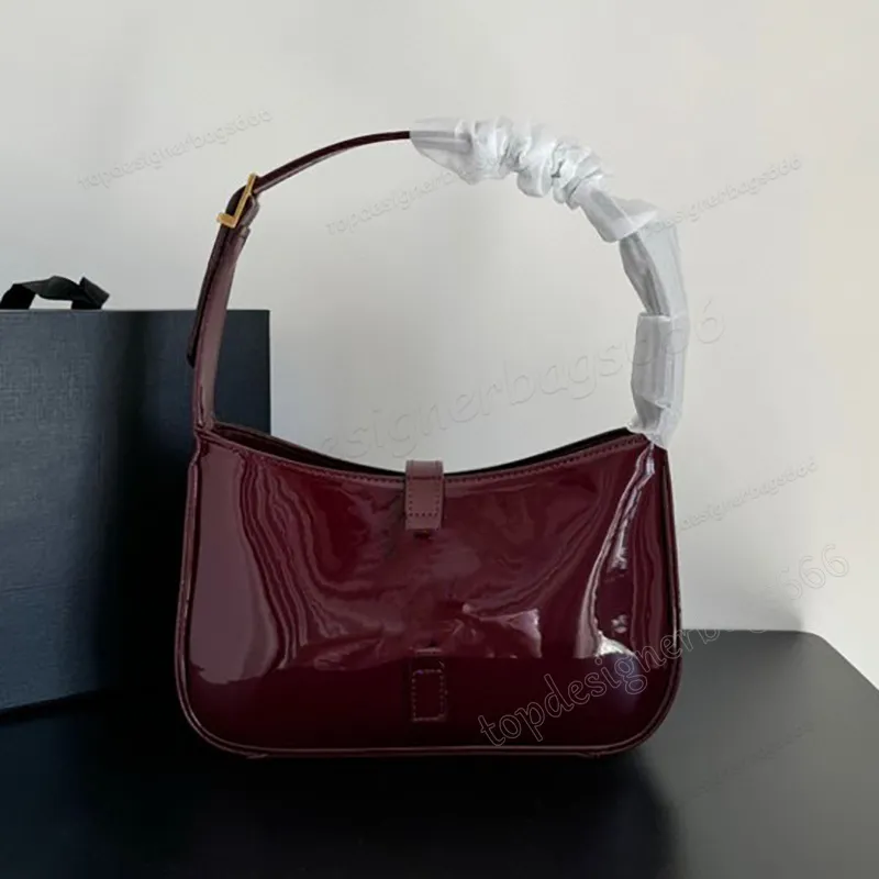 Sac à Main En Cuir Souple Bordeaux - Style Créateur - Dimensions ~11x10 Pouces - Occasion Très Bon état