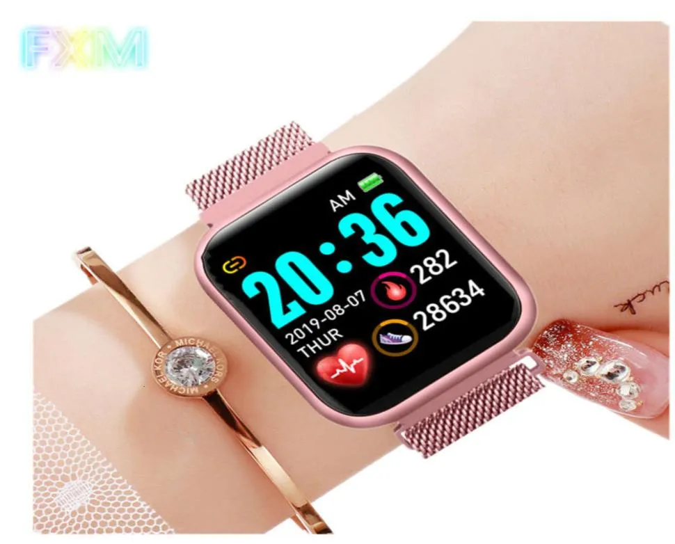 Fashion New Y68 Pro Sport Smart Watch女性男性スマートウォッチポータブルエレクトロニクス心拍数Android IOS8268821用トラッカー