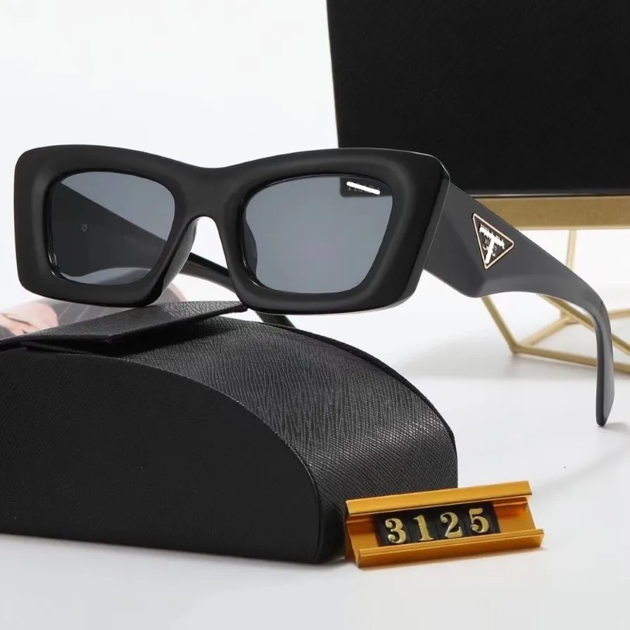 Top Luxury Sungass Sunglasses Polaroid Lens Designer Womens Mens Goggle Senior Eyewear For Women Eapes Cadre Vintage Metal Sun Glasse296Q
