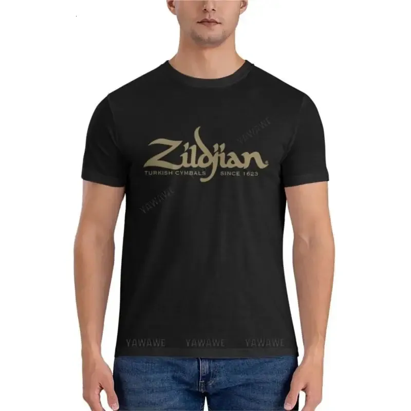Zildjian Classic Premium T-shirt T Shirts Men Plain White T Shirts Men Brand T-shirt Summer Top Tees 240409