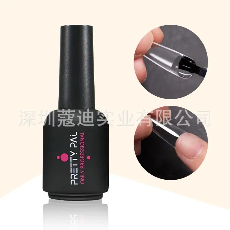 Fester Nagelkleber 15 ml Gelnagelkleber Presse auf fester Klebgel Gel Polnisch Nagelkunst Maniküre Kleber Gel Bedürfnis UV/LED -Lampe länger