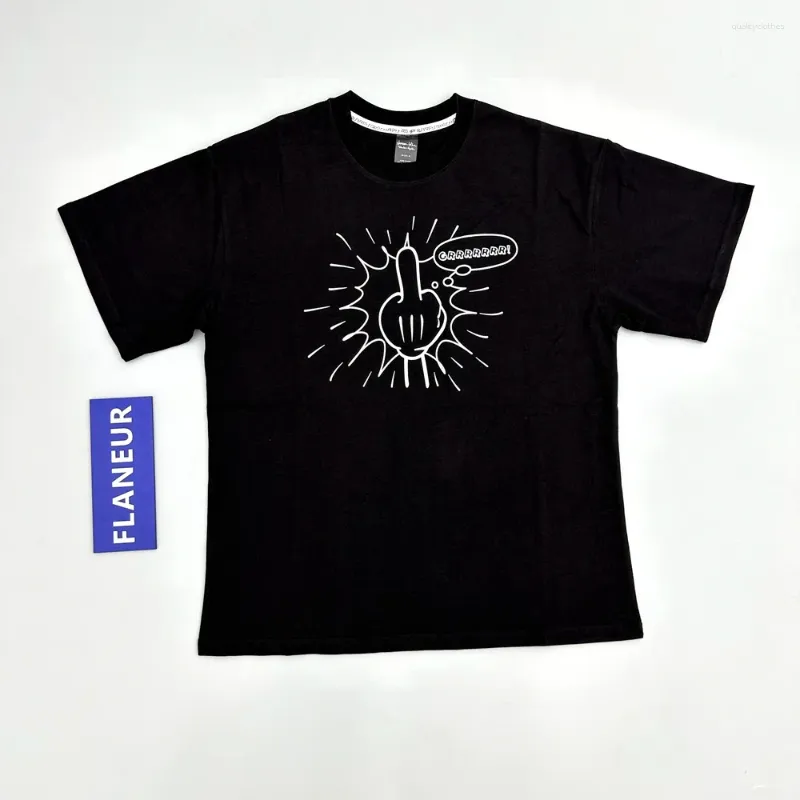Męskie koszulki 2024 Męskie Numer Dziewięć N9 klasyczny palec T-shirt Hip Hop Skateboard Street T-shirts T-shirts