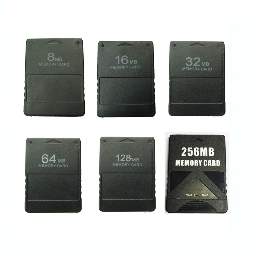 Karten 8 16 32 64 128 256 MB Speicherkarte für Sony für PS2 für PlayStation 2 Hochgeschwindigkeitsspeicherkarte