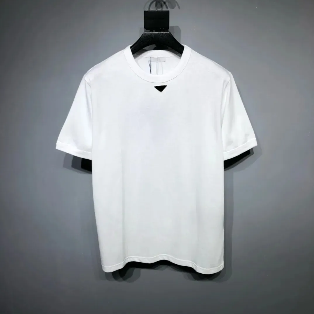 Летняя футболка дизайнерская марка с коротким рукавом. Пуловой пул в чистоте хлопок теплый свободный дышащий мода и женщины Tees y2k4
