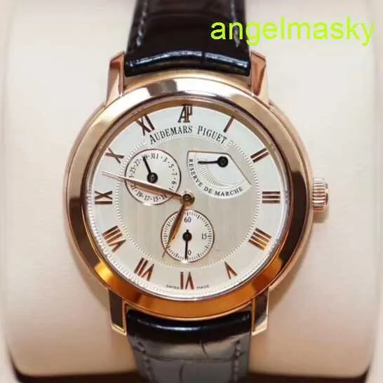 Unisexe AP Wrist Watch 36 mm Dia 18K Rose Gold Manual Mechanical Mens Watch 25955or.OO.D002CR.01