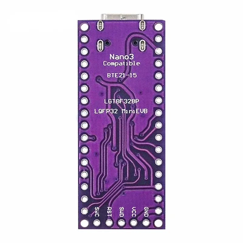 2024 LGT8F328P-LQFP32 MINIVB TYPE-C استبدال NANO V3.0 مع مذبذب البلورة لـ ARDUINO LGT8F328P لـ LGT8F328P-LQFP32 MINIVB