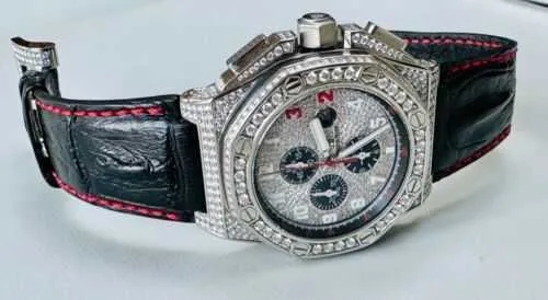 Designer Watch Luxury Automatic Mechanical Watches Shaquille Oneal Ice Out Von Luxus4you Movement Wristwatch