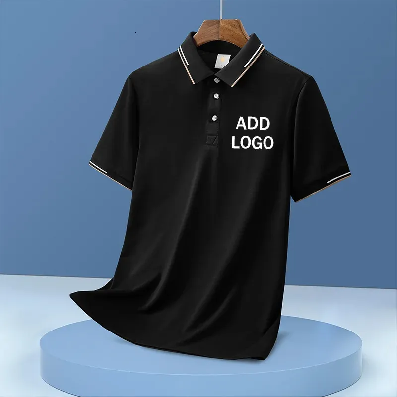 Cassignised Designed Polo Mens i Women Casual Large S-7xl DIY Team Short Sleeve TeamadvertingCommemorative Top 240408